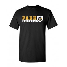 Park 2022 Softball D2 Short-sleeved T (Black)