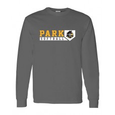 Park 2022 Softball D2 Long-sleeved T (Charcoal)