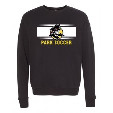 Park 2022 Soccer PIRATE Sponge Fleece Crewneck Sweatshirt, (Black)