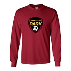 Park 2022 Soccer Long Sleeved SHIELD T-shirt (Cardinal Red)
