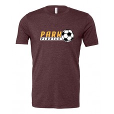 Park 2023 Soccer D1 Bella Canvas Short-sleeved T (Heather Maroon)