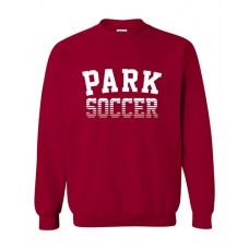 Park 2023 Soccer D2 Crewneck Sweatshirt (Cardinal Red)