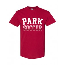Park 2023 Soccer D2 Short-sleeved T (Cardinal Red)